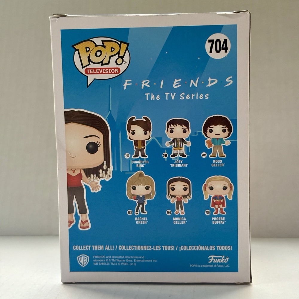 Funko Pop! Friends Monica Geller (Braids) #704 Vinyl Figure TV Show Collectible - Picture 4 of 6